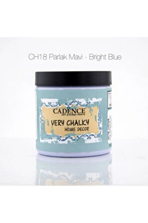 Very Chalky Home Decor Mobilya Boyası 500 ml. 18 PARLAK MAVİ
