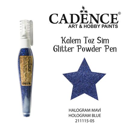 KALEM TOZ SİM 211115-05 HOLOGRAM MAVİ 10GR