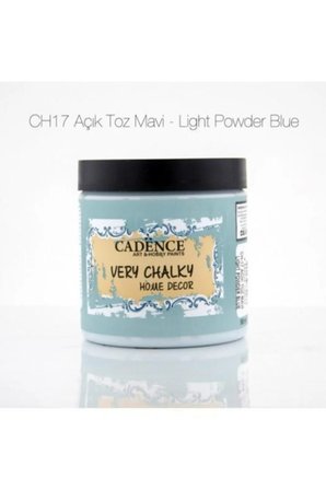 Very Chalky Home Decor Mobilya Boyası 500 ml. 17 AÇIK TOZ MAVİ