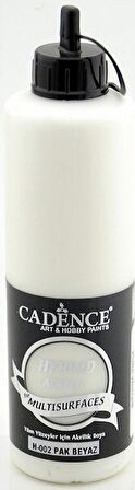 Cadence Multi Surface Hibrit Boya H002 - Pak Beyaz 500 ml