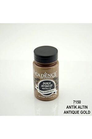 7150 Antik Altın Dora Hybrid Metallic Akrilik Boya 90 ml