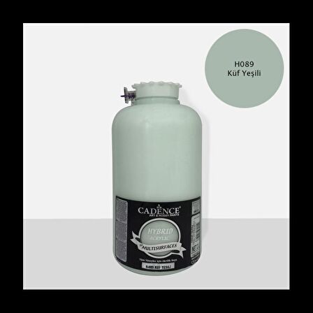Cadence Hybrid Multisurfaces Akrilik Boya 2000ml H089 Küf Yeşili