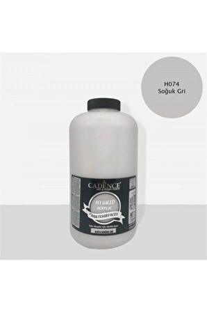 Hybrıd Akrilik Multısurfaces H-074 Soğuk Gri 2000 Ml