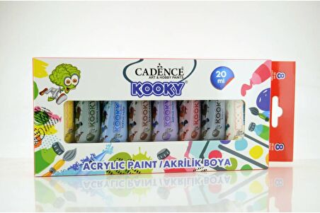 CADENCE KOOKY AKRİLİK 8'Lİ SET 20ML