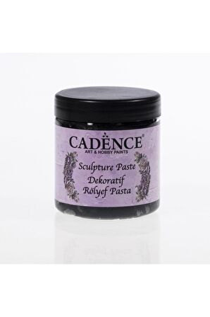 SCULPTURE RÖLYEF PASTA SİYAH 250 ML