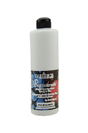 Beyaz Profesyonel Hazır Pouring Boya 500 Ml