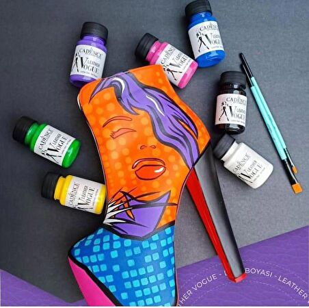 LEATHER VOGUE DERİ BOYASI LV-10 YEŞİL 50 ML