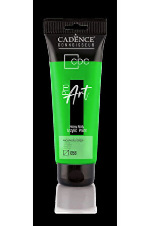 Proart Heavy Body Akrilik Boya Pr-058 Fosforlu Yeşil 120ml