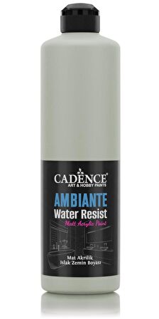 AMBIENTE ISLAK ZEMİN BOYASI AW-12 KÜF YEŞİLİ 500ML + KATALİZÖR 20GR