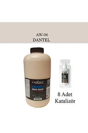 Ambiante Suya Dayanıklı Islak Zemin Boyası aw-06 Dantel 2 Litre + Katalizör