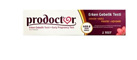 Prodoctor Pratik Erken Gebelik Testi - 8699037121059