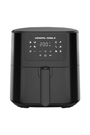 5 lt Yağsız Airfryer Siyah