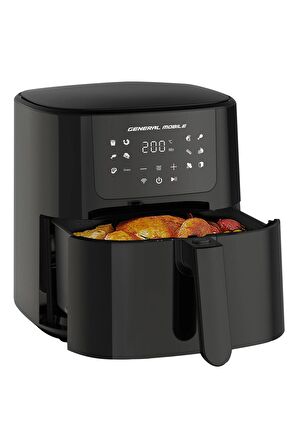 5 lt Yağsız Airfryer Siyah