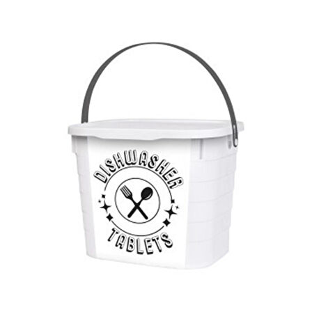 Herevin 7,3 lt Desenli Tablet Deterjan  Kutusu 219 mm x 270 mm x 212 mm