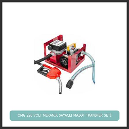 OMG 220 VOLT MEKANİK SAYAÇLI OTOMATİK MAZOT TRANSFER SETİ