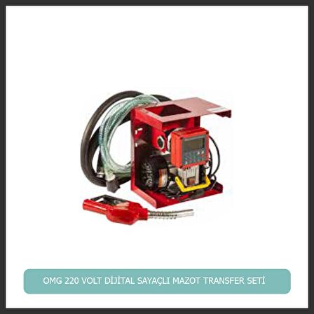 OMG 220 VOLT DİJİTAL SAYAÇLI OTOMATİK MAZOT TRANSFER SETİ