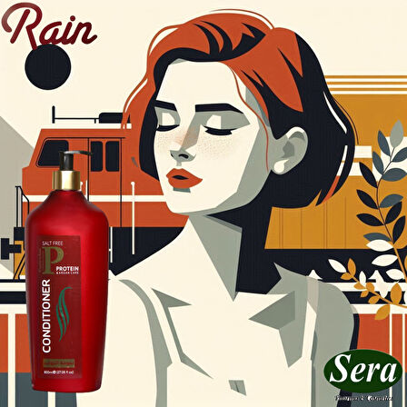 Rain Protein Serisi: Saçlarınızı Güçlendiren Protein Ve Keratin 3 lü Bakım Seti