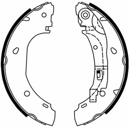 Fiat Arka Fren Pabuc Balata Boxer Jumper Ducato 2.0 2.0 Jtd 2.3 Jtd 14q (15 Jant) 97>06 - Braxıs Ac0064