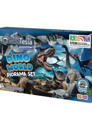NikolaTesla Ecosystem dıno world dıorama set 16 parça