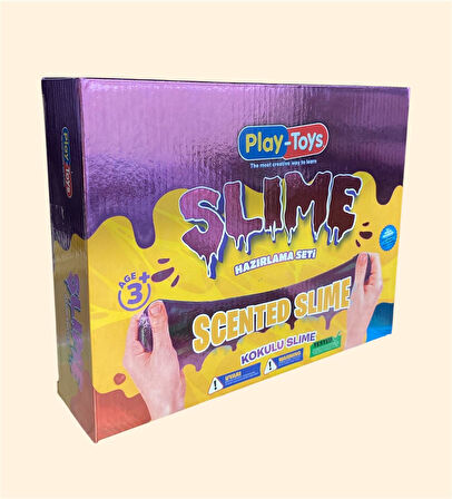 Kokulu Eğlenceli ve Eğitici Slime Hazırlama Seti