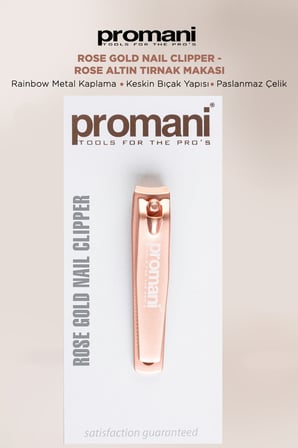 Rose Gold Nail Clipper - Rose Altın Tırnak Makası