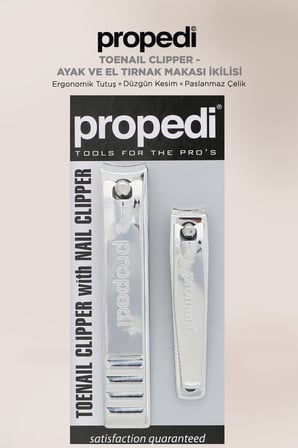 Toenail Clipper - Ayak ve El Tırnak Makası İkilisi