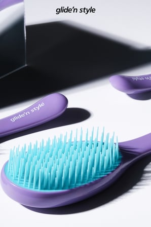 Groom Detangling Brush - Ergonomik Saç Açma Tarama Fırçası