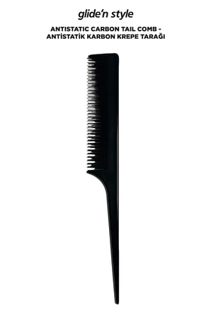 Antistatic Carbon Tail Comb - Antistatik Karbon Krepe Tarağı