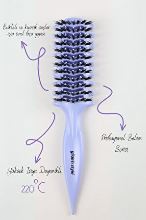 GLIDE N STYLE KIVIRCIK SAÇ BUKLE FIRÇASI