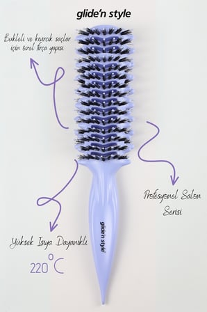 Curl Defining Hair Brush - Kıvırcık Saç Bukle Belirginleştirici Fön Fırçası