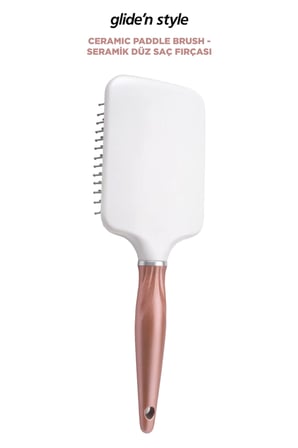 Ceramic Paddle Brush - Seramik Düz Saç Fırçası