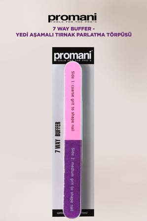  7 Way Buffer - Yedi Aşamalı Tırnak Parlatma Törpüsü