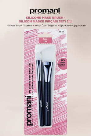 Silicone Mask Brush - Silikon Maske Fırçası Seti 2'li