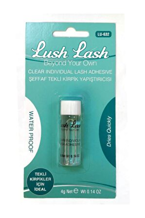 Lush Lash Takma Tekli Kirpik Yapistirici Saydam 4Gr