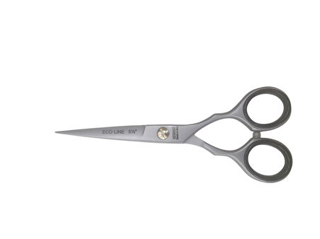 PROMANI ECOLINE ÇELİK BERBER MAKASI 5,5" PR-748 Düz Saplı