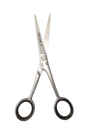 PROMANI ECOLINE ÇELİK BERBER MAKASI 6" PR-749 Düz Saplı