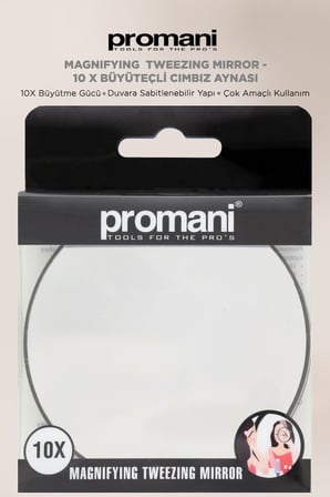 Magnifying  Tweezing Mirror - 10 X Büyüteçli Cımbız Aynası