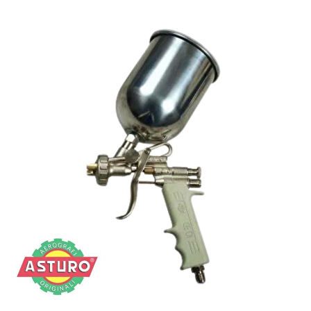 Asturo E70 Üstten Depolu Boya Tabancası 2.0 mm
