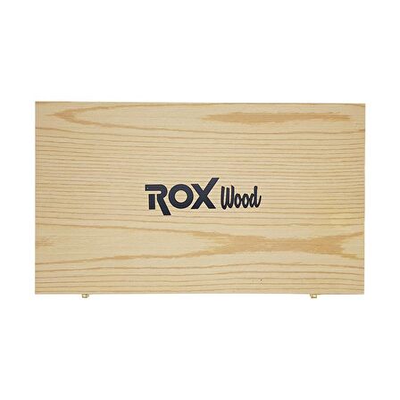 ROX Wood 9092 Ahşap Oyma Iskarpela Seti 12 Parça Ahşap Kutulu