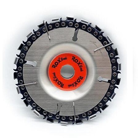 Rox Wood Carving Disc Ahşap İşleme Oyma Diski 102 mm 22 Diş