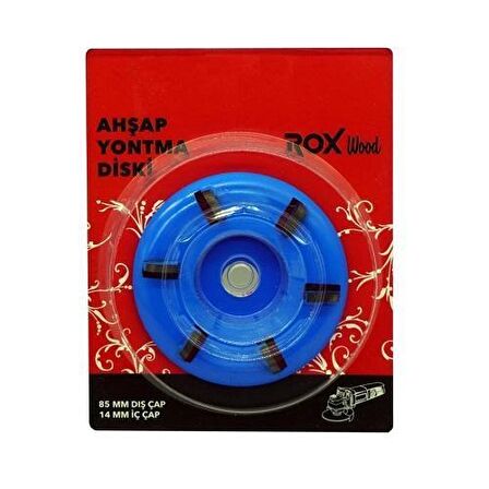 Rox Wood 0027 Ahşap Yontma Diski 85 mm