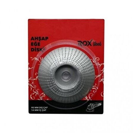 Rox Wood 0028 Ahşap Eğe Törpü Diski 90 mm