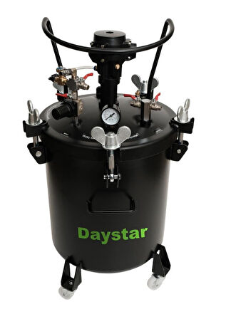 Daystar 40 Lt Otomatik Karıştırıcılı Teflon Kaplı Basınçlı Boya Tankı