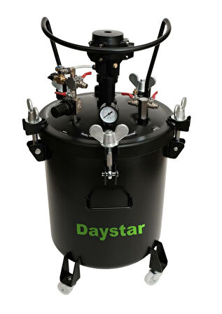 Daystar 40 Lt Otomatik Karıştırıcılı Teflon Kaplı Basınçlı Boya Tankı