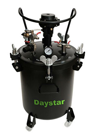 Daystar 40 Lt Otomatik Karıştırıcılı Teflon Kaplı Basınçlı Boya Tankı