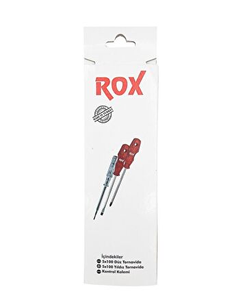 Rox 2+1 Parça Hobi Tornavida Takımı