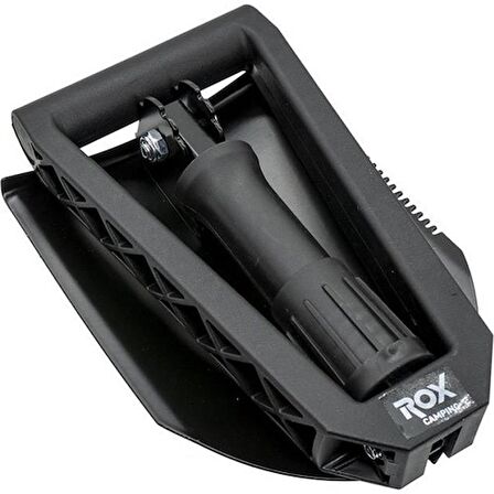 Rox Camping Plastik Sap Katlanır Kamp Küreği 59 Cm