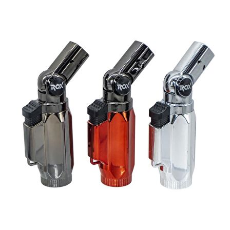 Rox BS-106 Dört Alev Çıkışlı Mini Bütan Gaz Torch Pürmüz