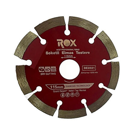 Rox 115mm Seramik Kesme Disk