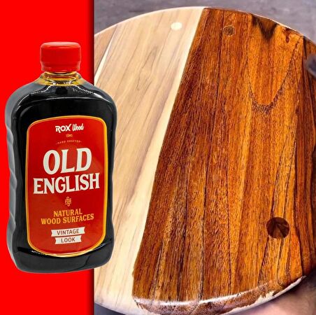 Rox Wood 0256 Old English Antik Ahşap Yağı 500 ml